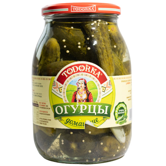 Todorka Homestyle Gherkins, 35.3oz