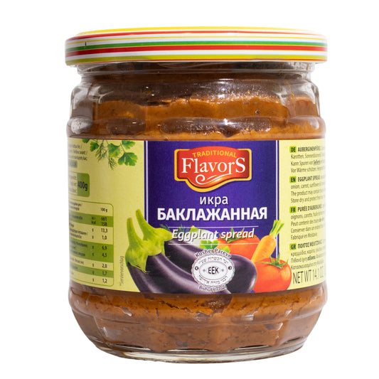 Traditional Flavors Eggplant Spread Ikra, 14.1oz