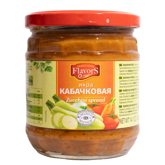 Traditional Flavors Zucchini Spread Ikra, 14.1oz