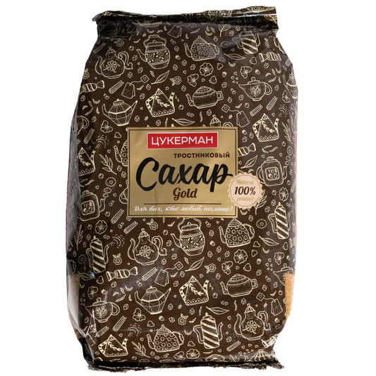 Tsukerman Gold Cane Sugar, 31.77oz