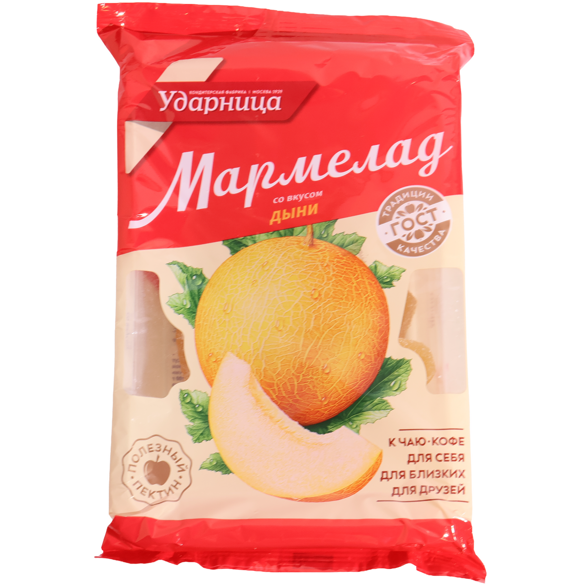 Udarnitsa Marmelad Melon Flavored Jelly Candy, 9.7oz