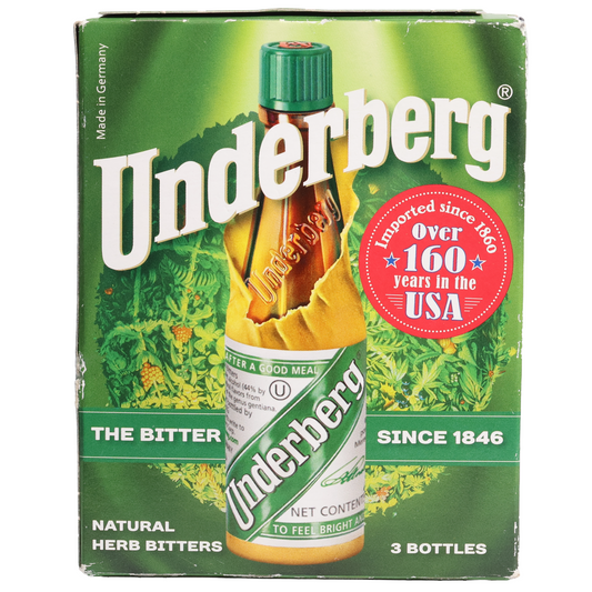 Натуральные травяные биттеры Underberg, 3 упаковки