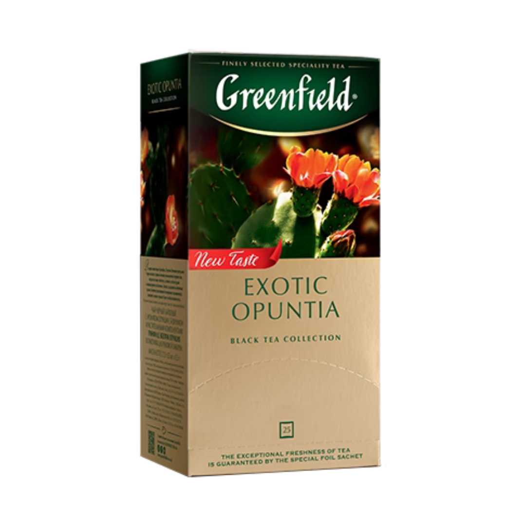 Greenfield Exotic Opuntia Black Tea, 25TB