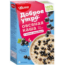 Uvelka Oatmeal w/ Blackcurrant, 200g