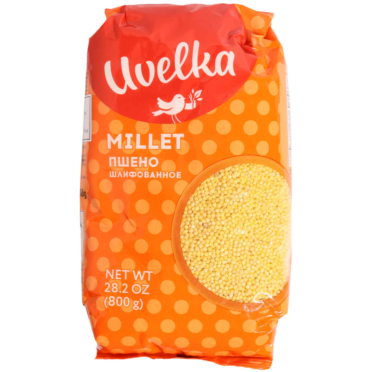 Uvelka Polished Millet Groats, 28.2oz