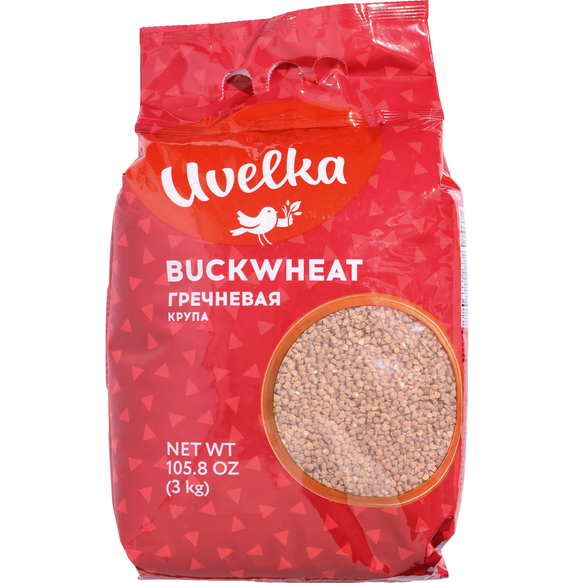 Uvelka Quick-Cooking Buckwheat Groats Extra, 105.8oz