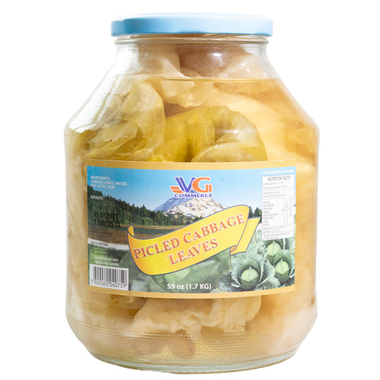 VG Commerce Pickled Cabbage Leaves, 59oz