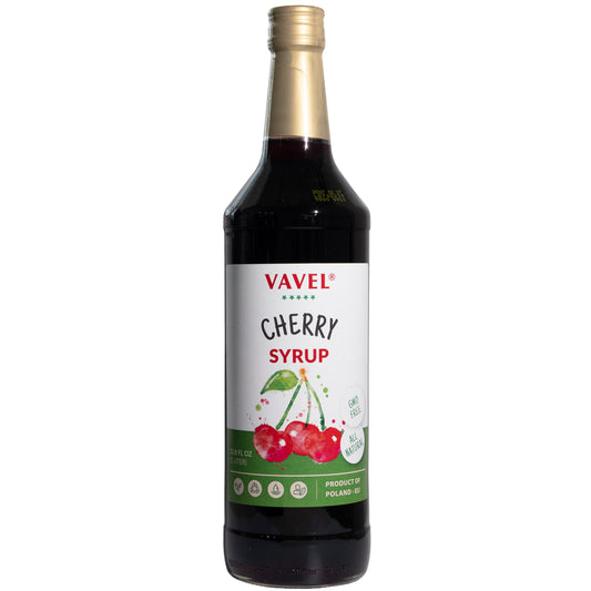Vavel Cherry Syrup, 33.8oz