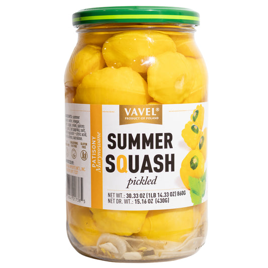 Vavel Pickled Summer Squash, 30.33oz