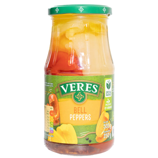 Veres Bell Peppers in Marinade, 17.63oz