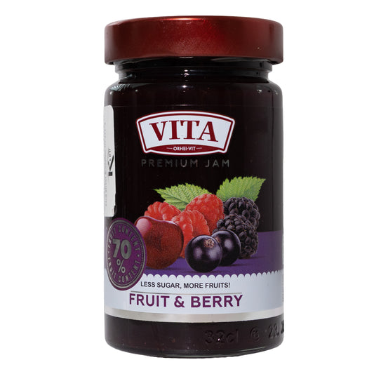 Vita Fruit & Berry Premium Jam, 13.05oz