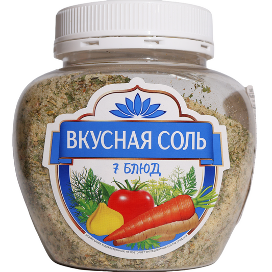 Vkusnaya Sol “7 Dishes” Seasoning Salt, 14.1oz