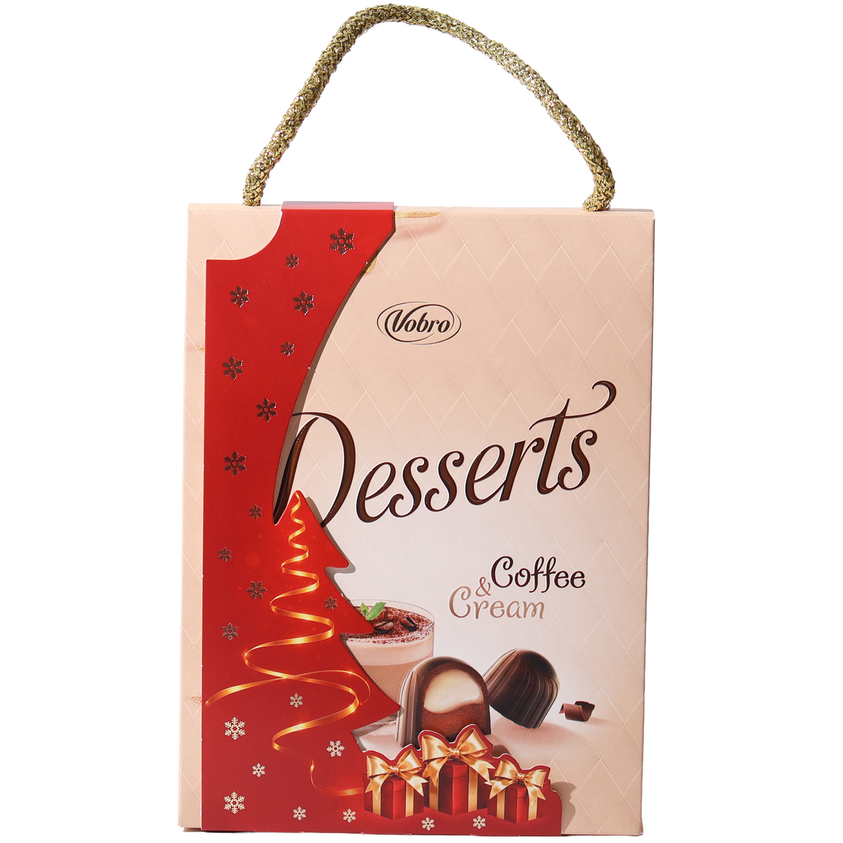 Vobro Desserts Coffee & Cream Cocoa-Coated Candies, 6.95oz
