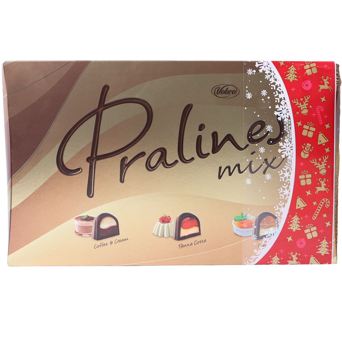 Vobro Pralines Mix Christmas Dessert Assortment, 6.14oz