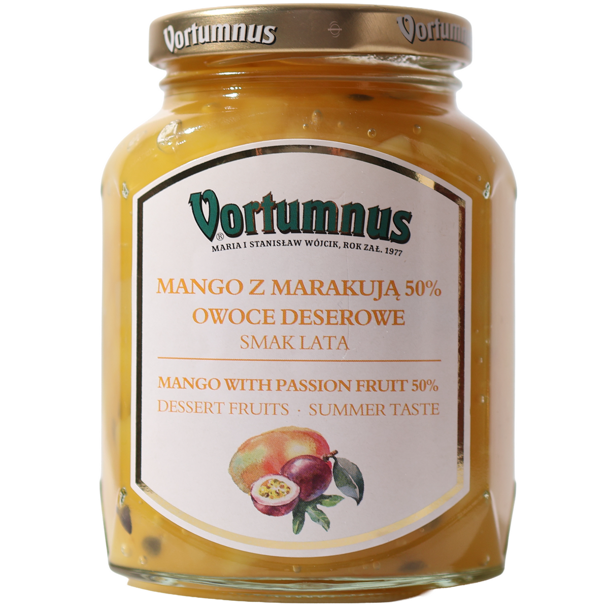 Vortumnus Mango with Passion Fruit 50% Dessert Fruits, 13.05oz
