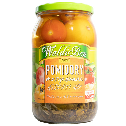 WaldiBen Marinated Yellow, Red Tomatoes & Cucumbers, 29.93oz
