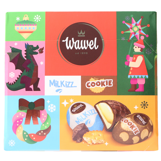 Wawel Milkizz & Cookie Cocoa Candy Assortment, 11.46oz