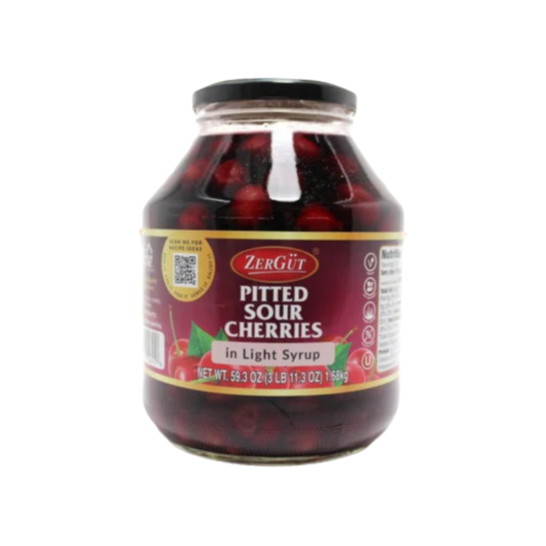 Zergut Pitted Sour Cherries in Light Syrup, 59.30z | Buy Online ...