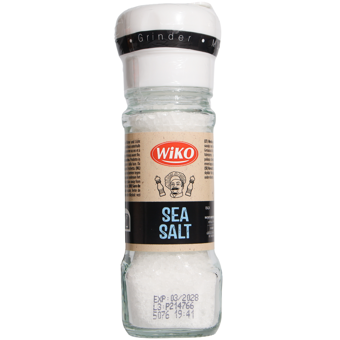 Wiko Sea Salt Grinder, 3.53oz