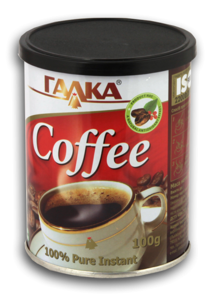 Кофе Galca натуральный растворимый порошковый, 100г