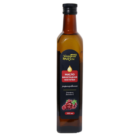 Zdorovye Vkusy Refined Grapeseed Oil, 16.9 fl oz