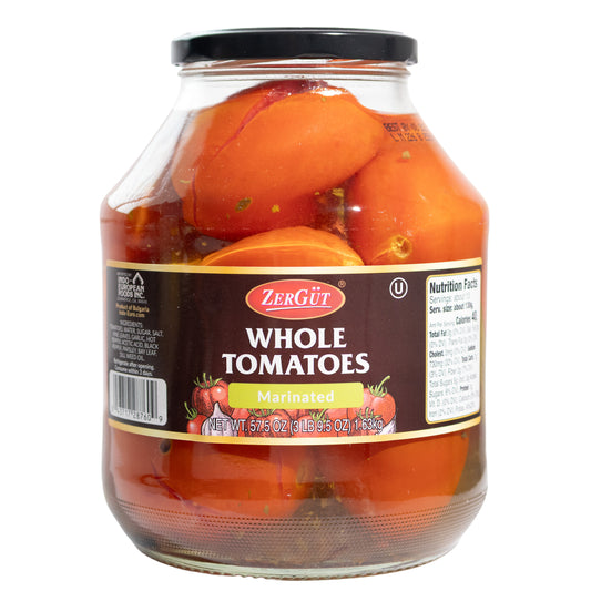 ZerGut Whole Tomatoes Marinated, 57.5oz
