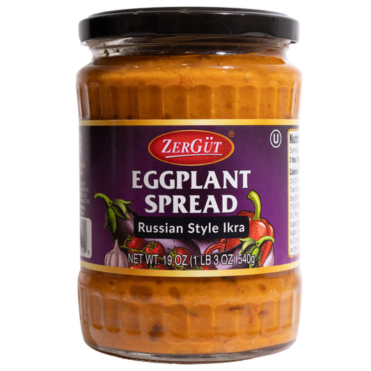 Zergut Eggplant Spread Russian Style Ikra, 19oz