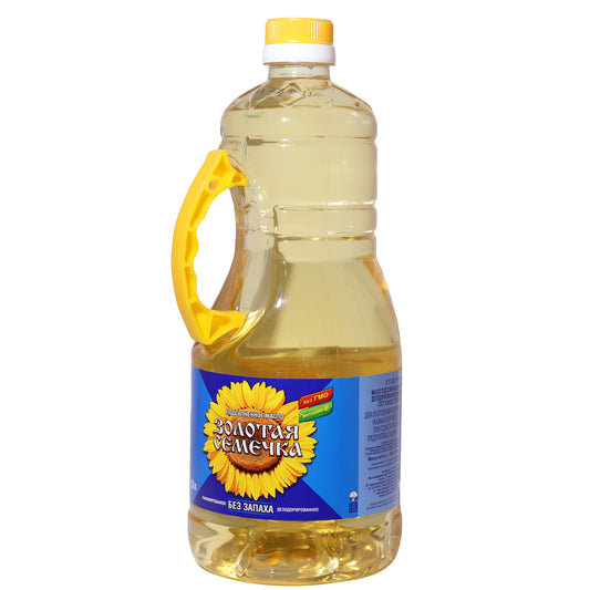 Zolotaya Semechka Gold Seed Refined Sunflower Oil, 60.84 fl oz