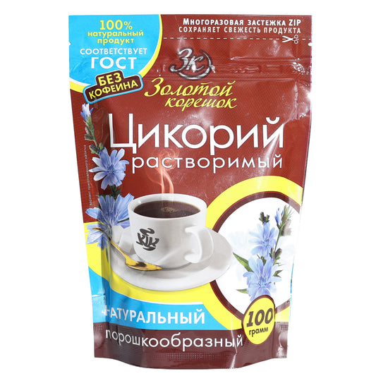 Zolotoy Koreshok Instant Chicory Powder, 3.5 oz