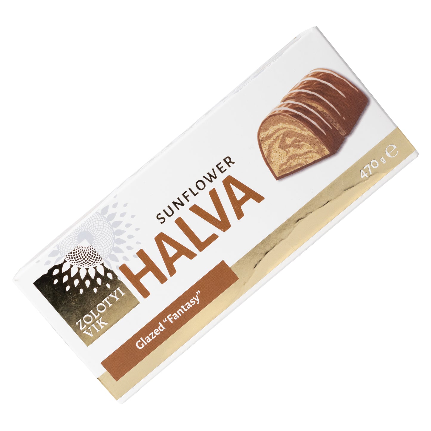 Zolotyi Vik Glazed Fantasy Sunflower Halva, 16.57oz