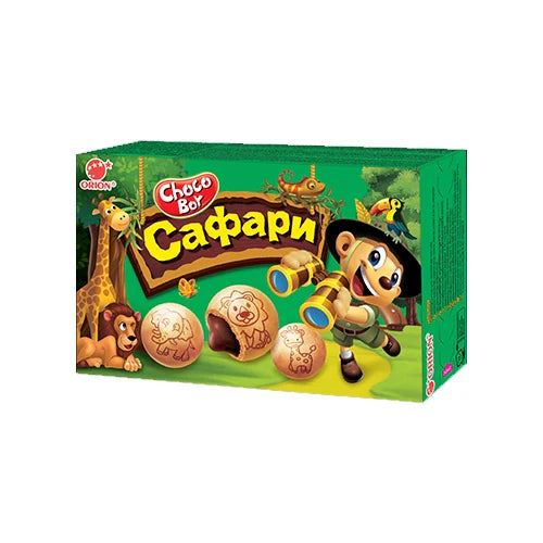 Safari Chocolate Filled Cookies, 100g