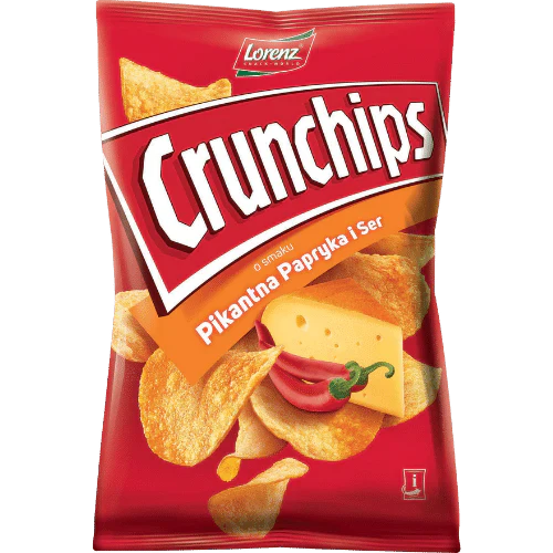 Lorez Crunchips Spicy Pepper and Cheese, 140g