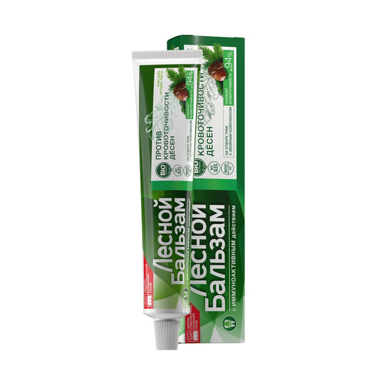 pack of Forest Balm Toothpaste Against Bleeding Gums, 75mL