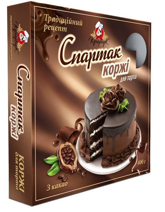 Cake Layers for Spartak Cake, 400g