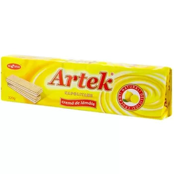 Artek Napolitan Wafers w/ Lemon Cream, 320g