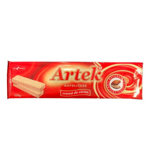 Artek Neapolitan Wafers w/ Cocoa Cream, 320g