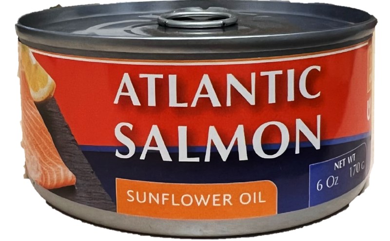 pack of Lafken Seafood Sunflower Oil Atlantic Salmon, 170g