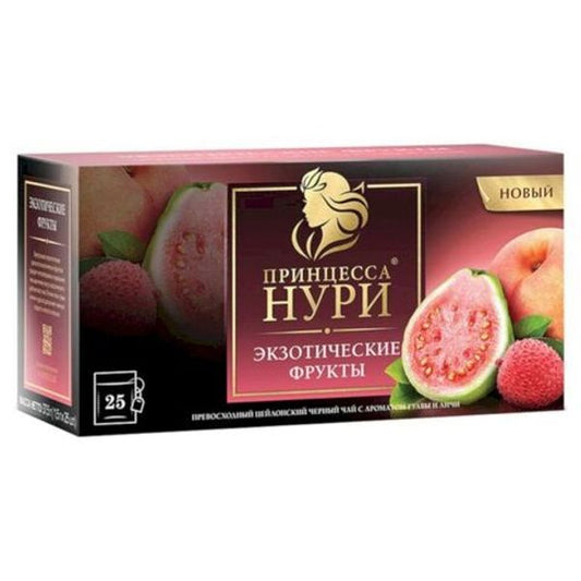 pack of Princess Nyri Exotic Fruit Black Tea, 25TB