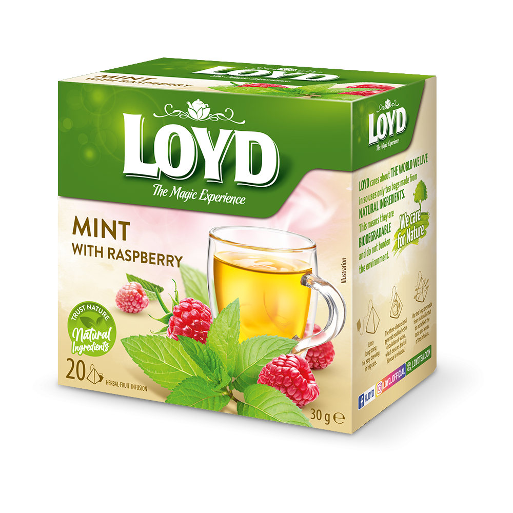 Loyd Mint w/ Raspberry Tea, 20TB
