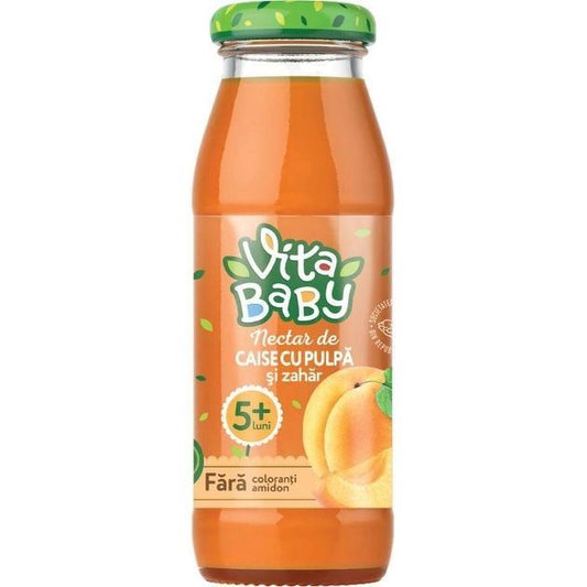 Vita Baby Peach w/ Pulp & Sugar Nectar, 175ml