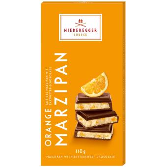 Niederegger Marzipan Bar Orange, 110g