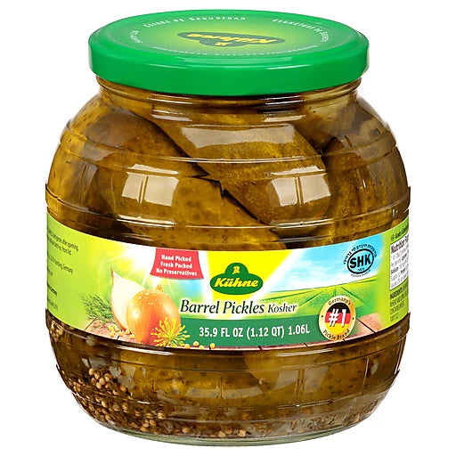 Kosher Barrel Pickles, 1.06L