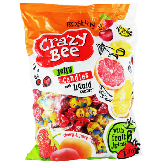 pack of Roshen Crazy Bee Jelly Candies, 1kg