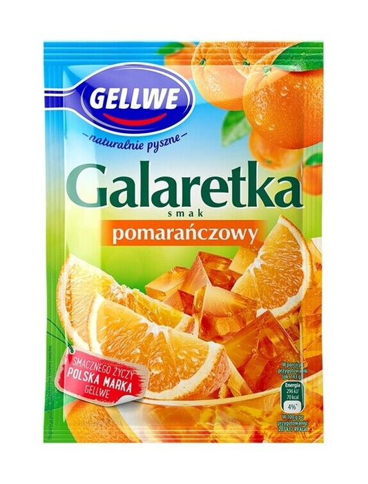 Gellwe Orange Jelly, 72g