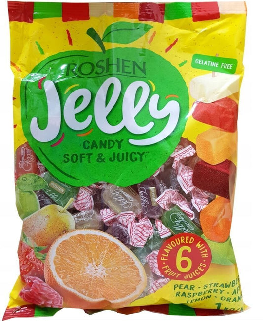 pack of Roshen Jelly Soft & Juicy Candy, 1kg