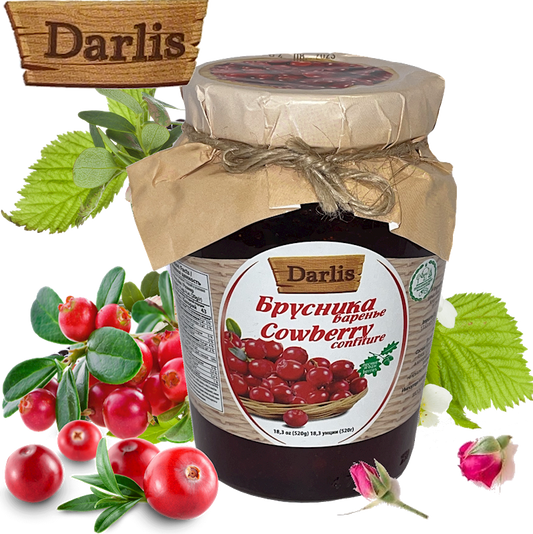 Darlis Confiture Cowberry, 520g