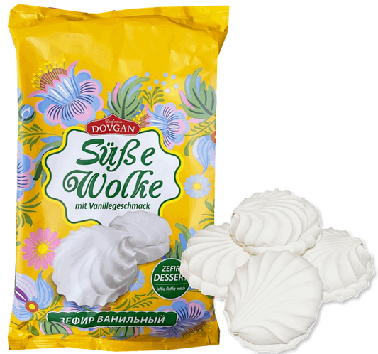 pack of Dovgan Vanilla Zefir, 240g