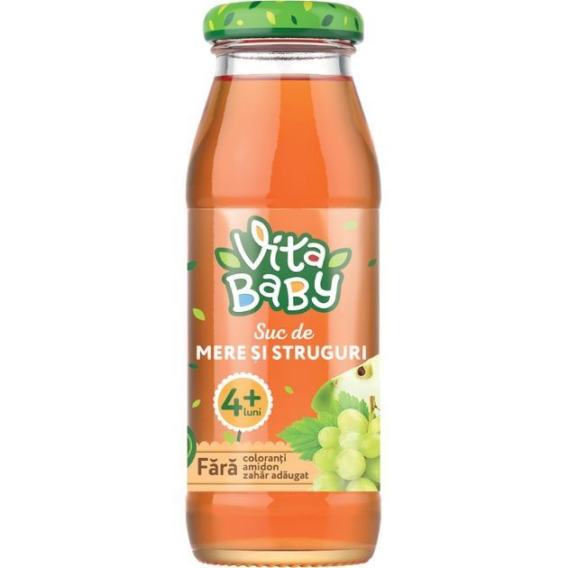 Vita Baby Apple-Grape Nectar, 175ml