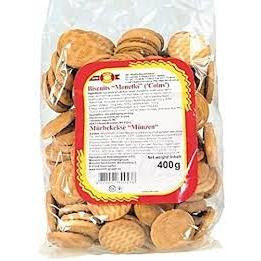 Coin Biscuits, 400g