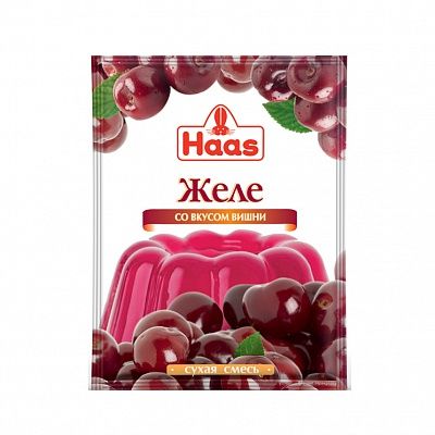 Haas Cherry Jelly, 50g pack